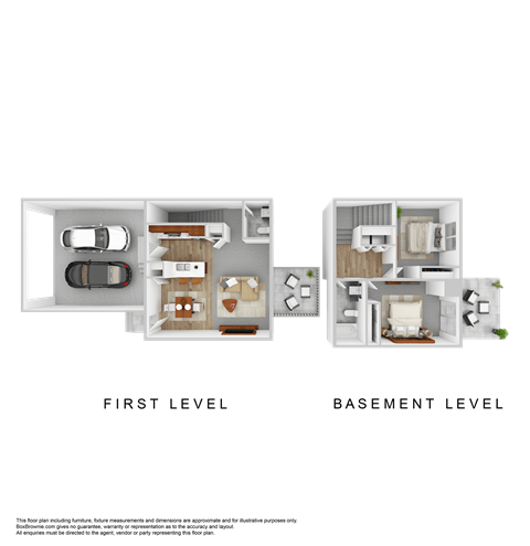 a floor plan of a basement level of a house